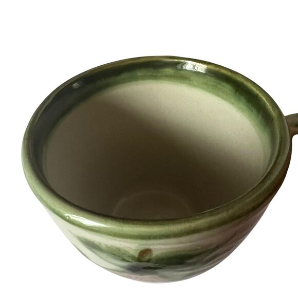 John B Taylor Louisville Stoneware Harvest Pear Mug Cup Set of 4 VTG Cottagecore - Picture 8 of 10